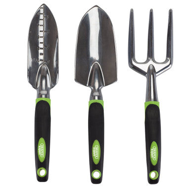 .(D) Aluminium Hand Fork and Trowel Set (3 Piece)