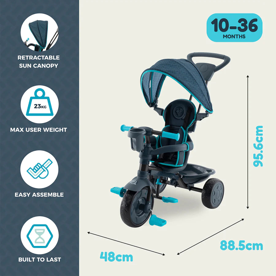 Tp Trike 4 In 1 + Midnight Blue