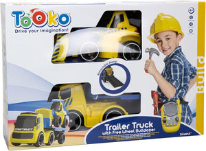 Tooko Trailer Truck With Bulldozer