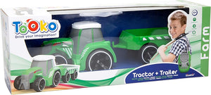 Tooko Tractor With Trailer