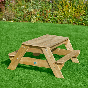 Deluxe Picnic Table Sandpit