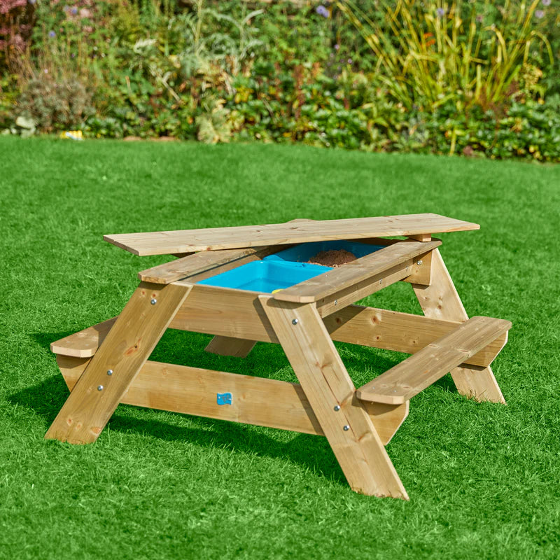 Deluxe Picnic Table Sandpit