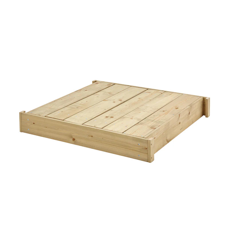 Wooden Lidded Sandpit