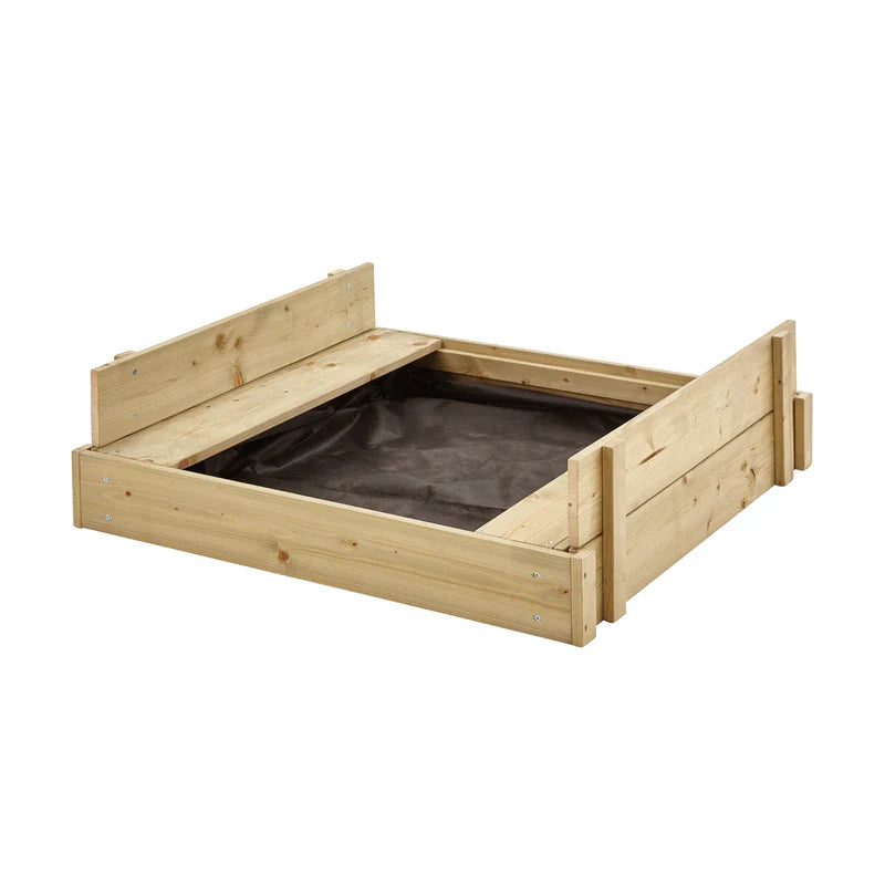 Wooden Lidded Sandpit