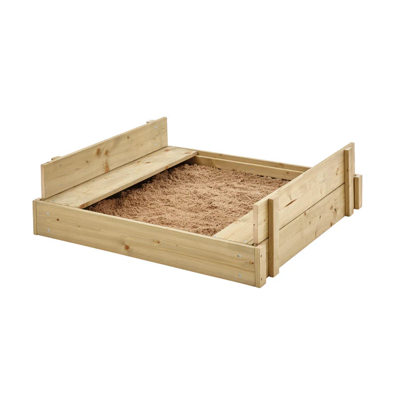 Wooden Lidded Sandpit