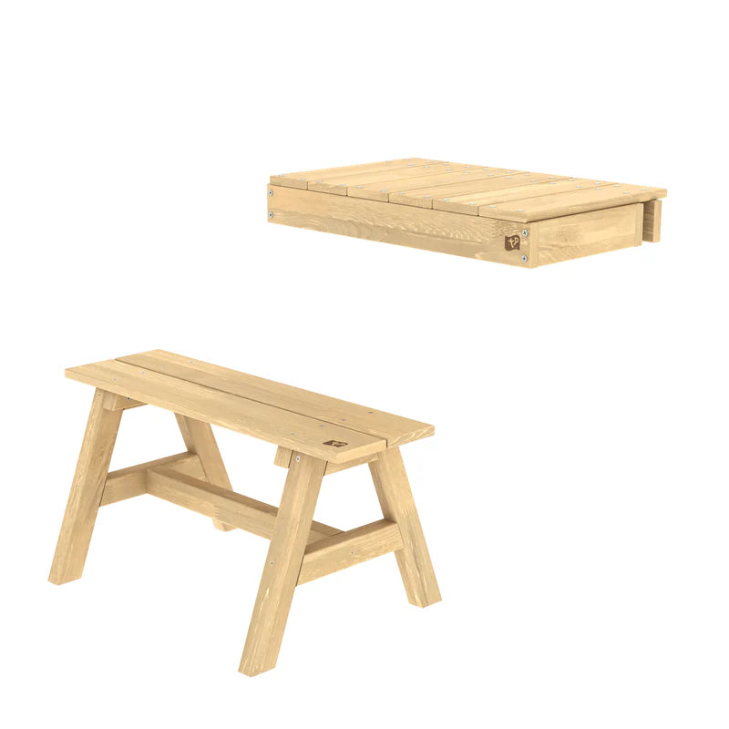 Wooden Shelf & Bench -Playhouse Accessory FSC