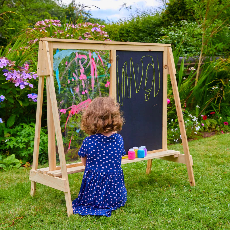 TP Two-Way Play Wooden Easel