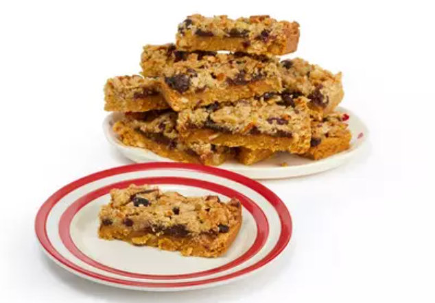 Bonne Bouche Honeybuns Gluten Free & Vegan Mincemeat Crumble Traybake