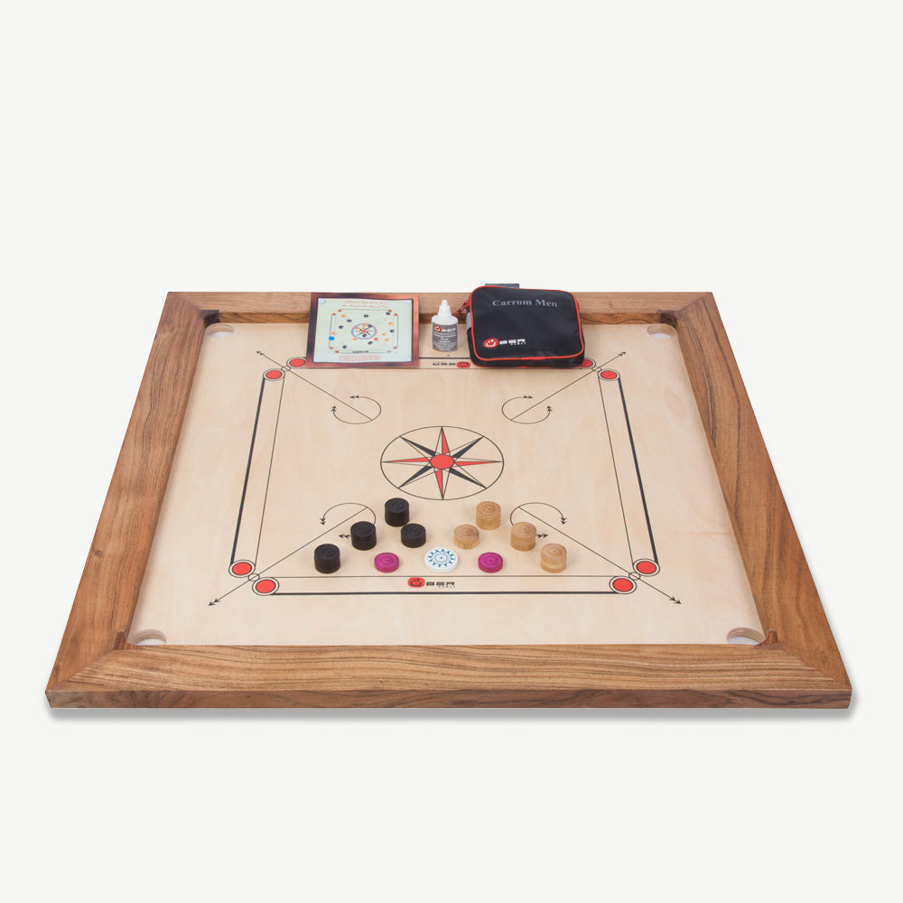 Tournament Carrom Board Set