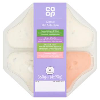 Co-op Dip Selection 360g