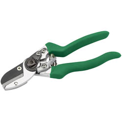 (D) Soft Grip Anvil Pattern Secateurs (215mm)