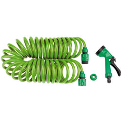 .(D) Recoil Hose with Spray Gun and Tap Connector (10m)