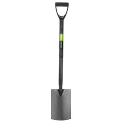 (D) Extra Long Carbon Steel Garden Spade