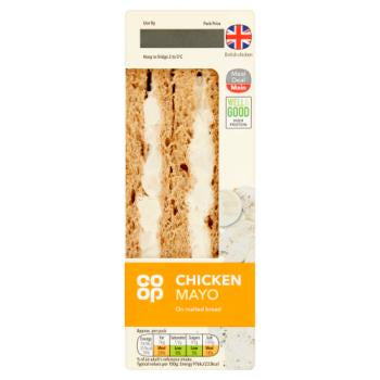 Co-op Chicken Mayonnaise Sandwich