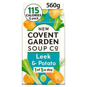 Covent Garden Leek and Potato Soup 560g QS