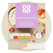 Co-op Onion and Garlic Dip 200g