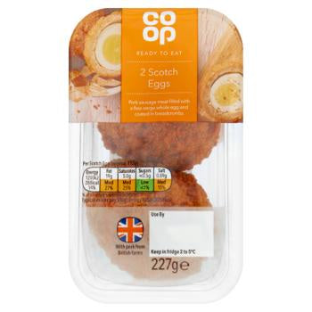 Co-op Scotch Eggs 227g 2pk